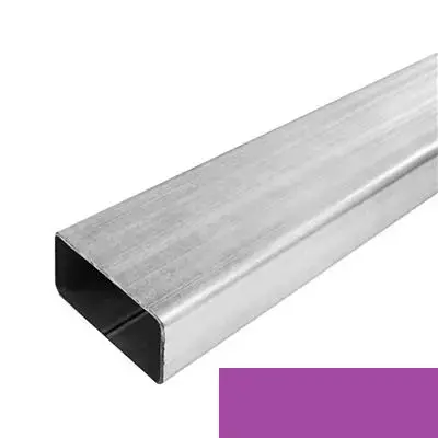 กล่องแบนGI 120x60 ม่วง ▭