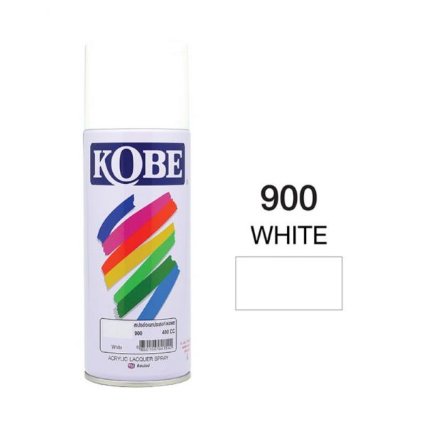 สีสเปรย์KOBE#0900 ขาว