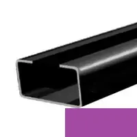 [bctu0098] ตัวซีดำ100x50x2.0mmม่วงมอก.