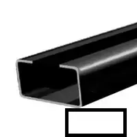 [bctu0100] ตัวซีดำ100x50x20x1.6มม.ขาว มอก.