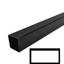 [bctu0002] กล่องเหลี่ยมดำ 11/2x11/2 ขาว (มัดละ100) ☐ (1.5นิ้ว)