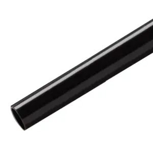 [blpi0009] ท่อกลมดำ 12"x4.5มม.