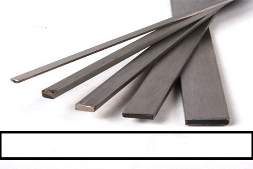 [bari0046] เหล็กแบน2"x4มม.ขาวZ ▃
