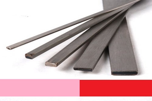 [bari0038] เหล็กแบน2 1/2"x5/8ชมพูแดง ▃