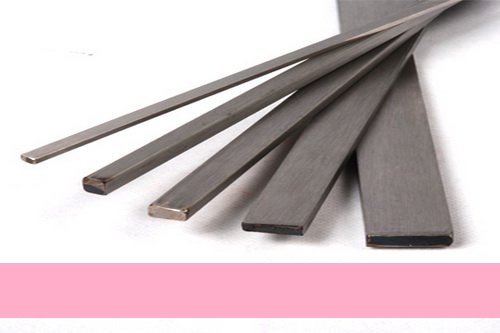 [bari0028] เหล็กแบน12"x5/8ชมพู ▃