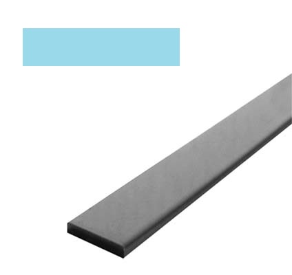 [bari0088] แบนรีด 1/2" * 3/16" หนาฟ้า ▃