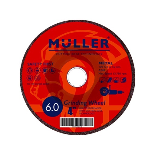 [cuts0057] ใบเจียร์หนา 4" MULLER