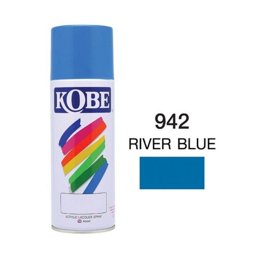 [colr0072] สีสเปรย์ 0942 ฟ้าเข้ม