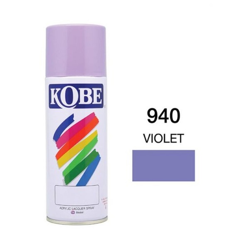 [colr0071] สีสเปรย์ 0940 ม่วง
