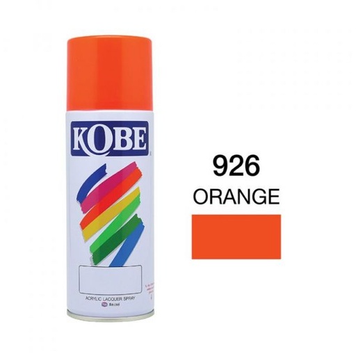 [colr0083] สีสเปรย์KOBE#0926 ส้ม