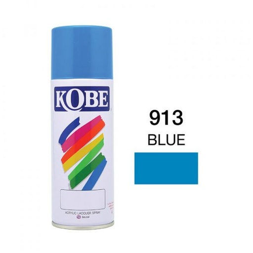 [colr0086] สีสเปรย์KOBE#913 ฟ้า