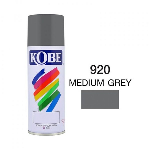 [colr0070] สีสเปรย์ 0920 เทาเข้ม