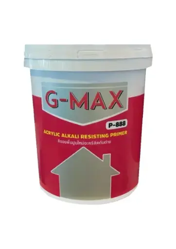 [colr0023] สีทาฝ้าเพดาน(ภายใน) G-MAX #G-2000 (ควันบุหรี่ ถังกลาง 9ล.)