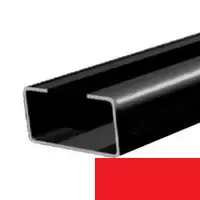 [bctu0097] ตัวซีดำ100x50x2.0mmมอก.แดง(เต็มตัวหนัก)