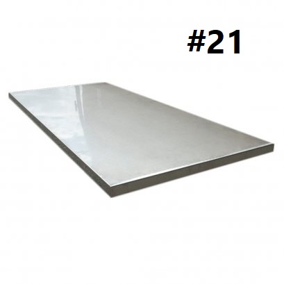 [spet0025] แผ่นเหล็กซิ้งค์เบอร์ 21 ฟ้า
